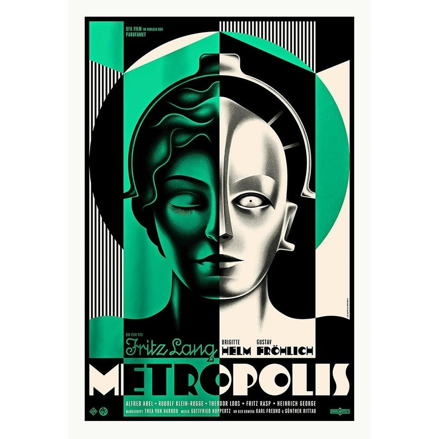 Metropolis - Spot color Poster Print by Hollywood Photo Archive Hollywood Photo Archive Image 1