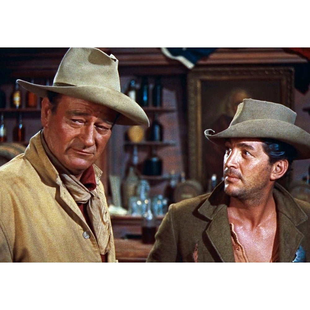 John Wayne with Dean Martin Poster Print by Hollywood Photo Archive Hollywood Photo Archive Image 1