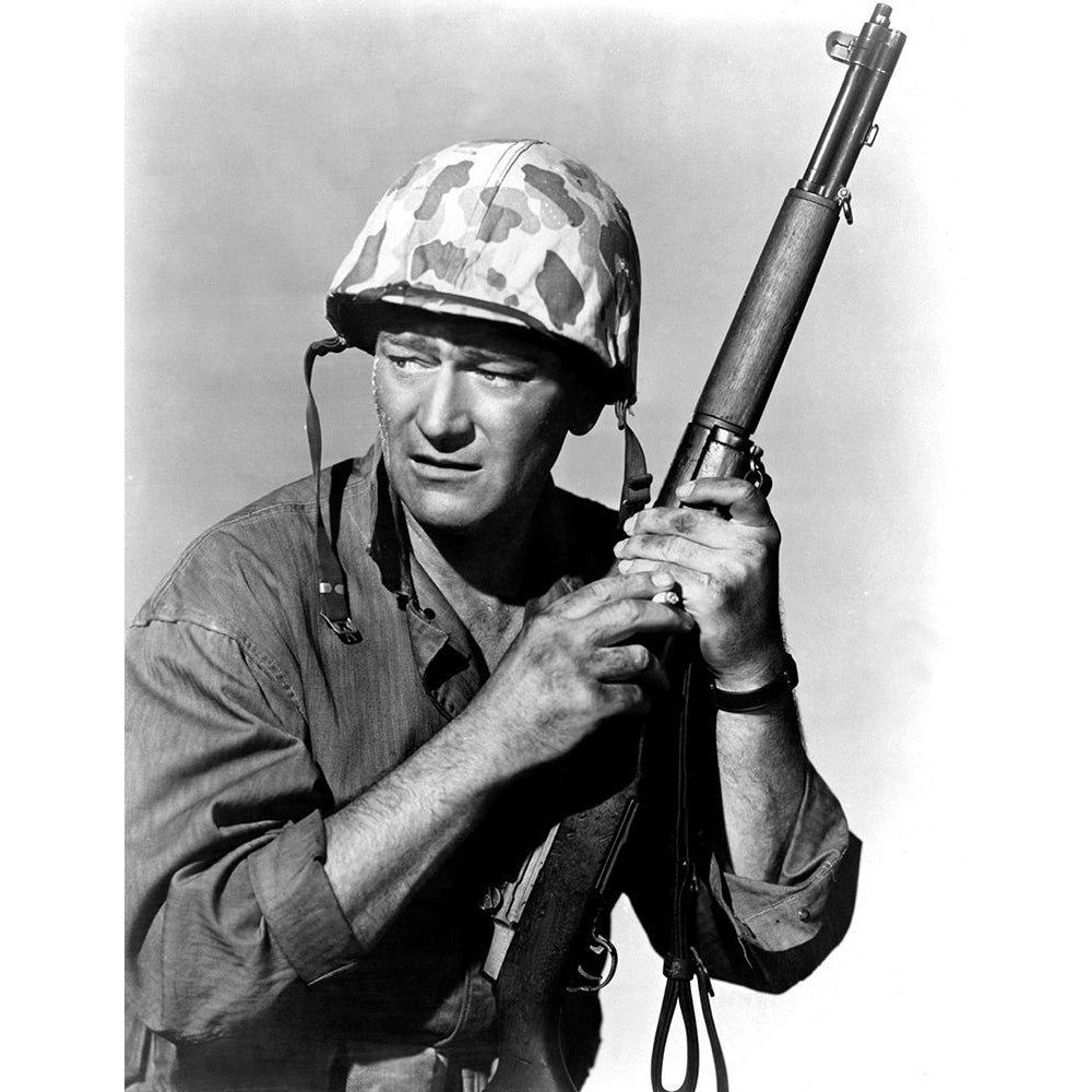 Sands of Iwo Jima - John Wayne Poster Print by Hollywood Photo Archive Hollywood Photo Archive Image 1