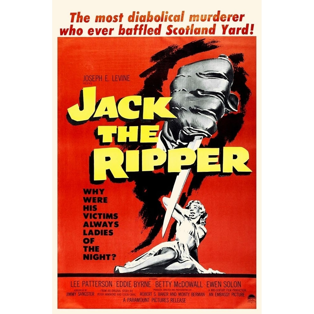 Jack The Ripper Poster Print by Hollywood Photo Archive Hollywood Photo Archive Image 1