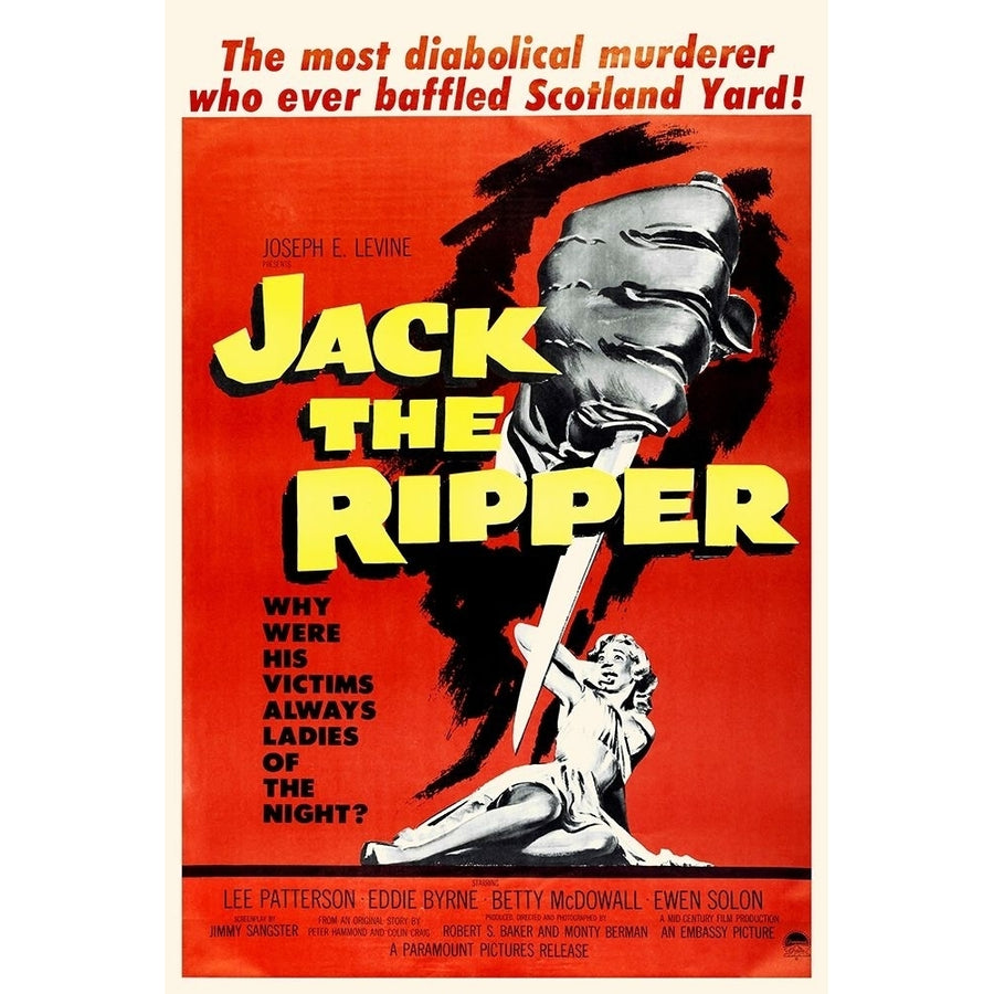 Jack The Ripper Poster Print by Hollywood Photo Archive Hollywood Photo Archive Image 1