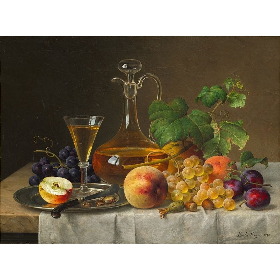 Still Life with Fruit Poster Print by Emilie Preyer 50505 Image 1