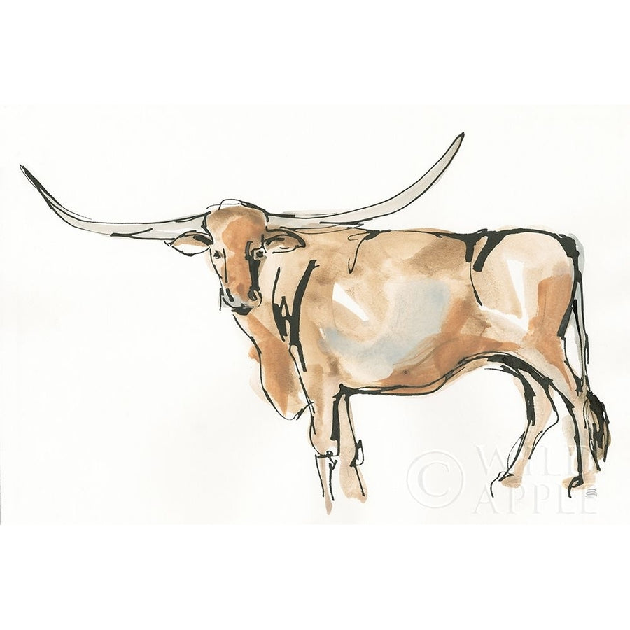 Longhorn II Poster Print by Chris Paschke Image 1