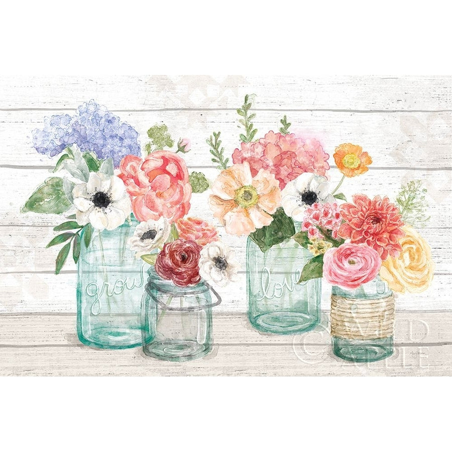 Pastel Flower Market I Poster Print by Mary Urban Image 1