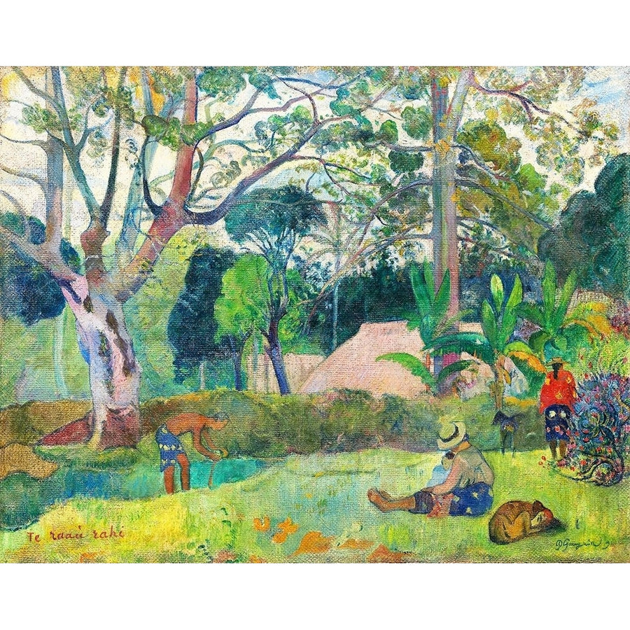 The Big Tree Poster Print by Paul Gaugin 54495 Image 1