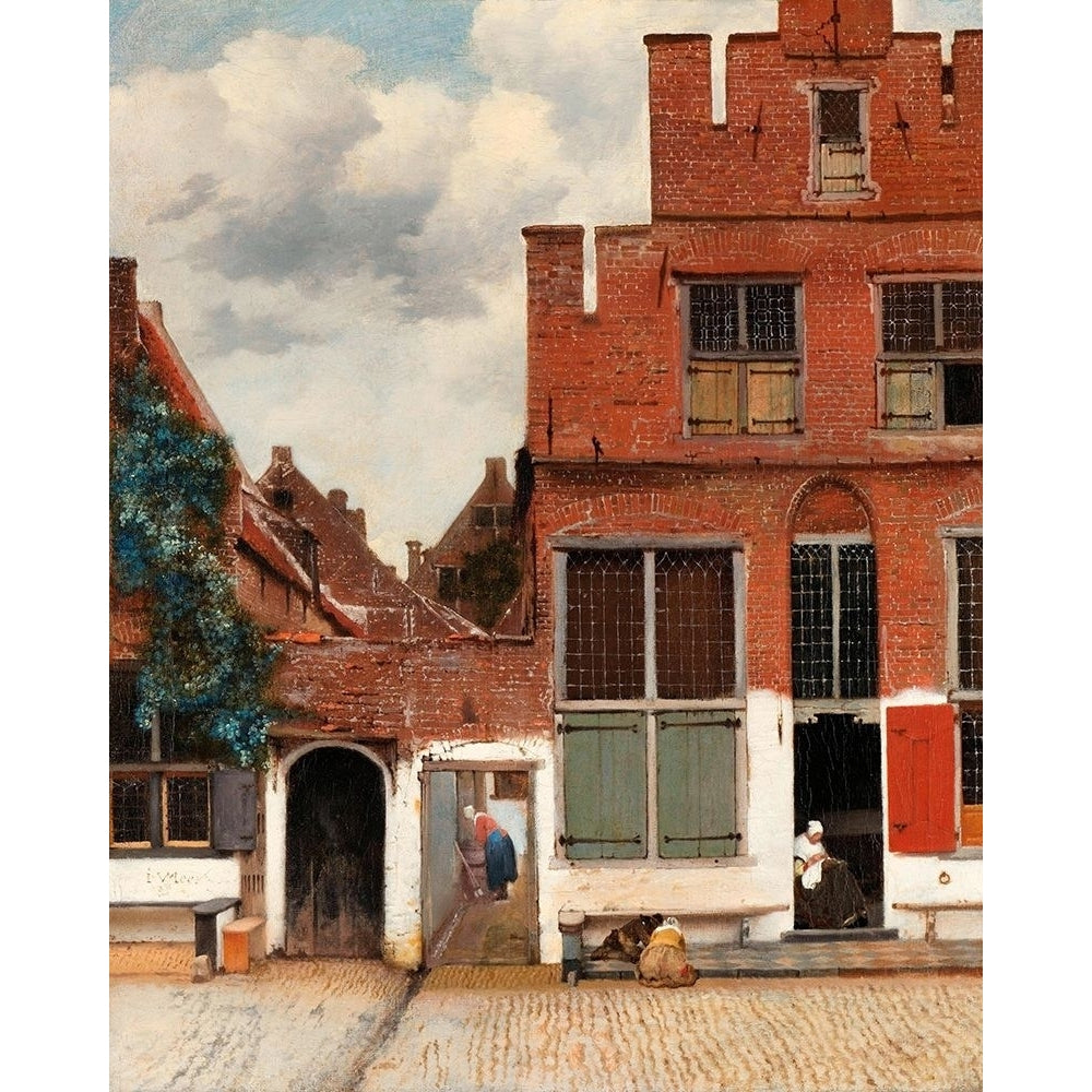 The Little Street Poster Print by Johannes Vermeer 54868 Image 1