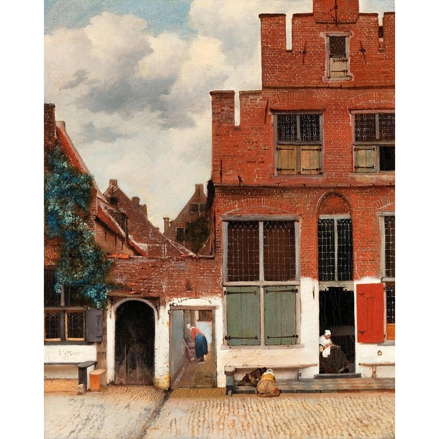 The Little Street Poster Print by Johannes Vermeer 54868 Image 1