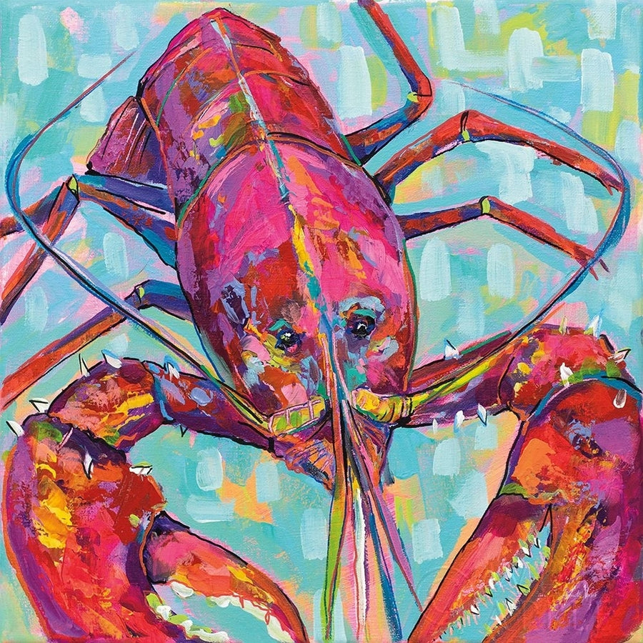 Lilly Lobster III Poster Print by Jeanette Vertentes Image 1