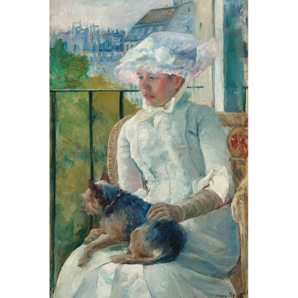 Young Girl at a Window Poster Print by Mary Cassatt 55398 Image 1