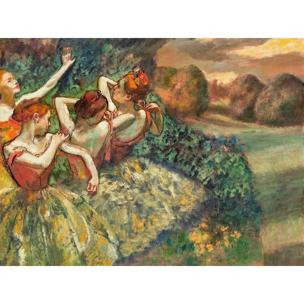 Four Dancers Poster Print by Edgar Degas 55422 Image 1