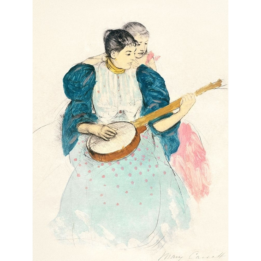 The Banjo Lesson Poster Print by Mary Cassatt 55399 Image 1