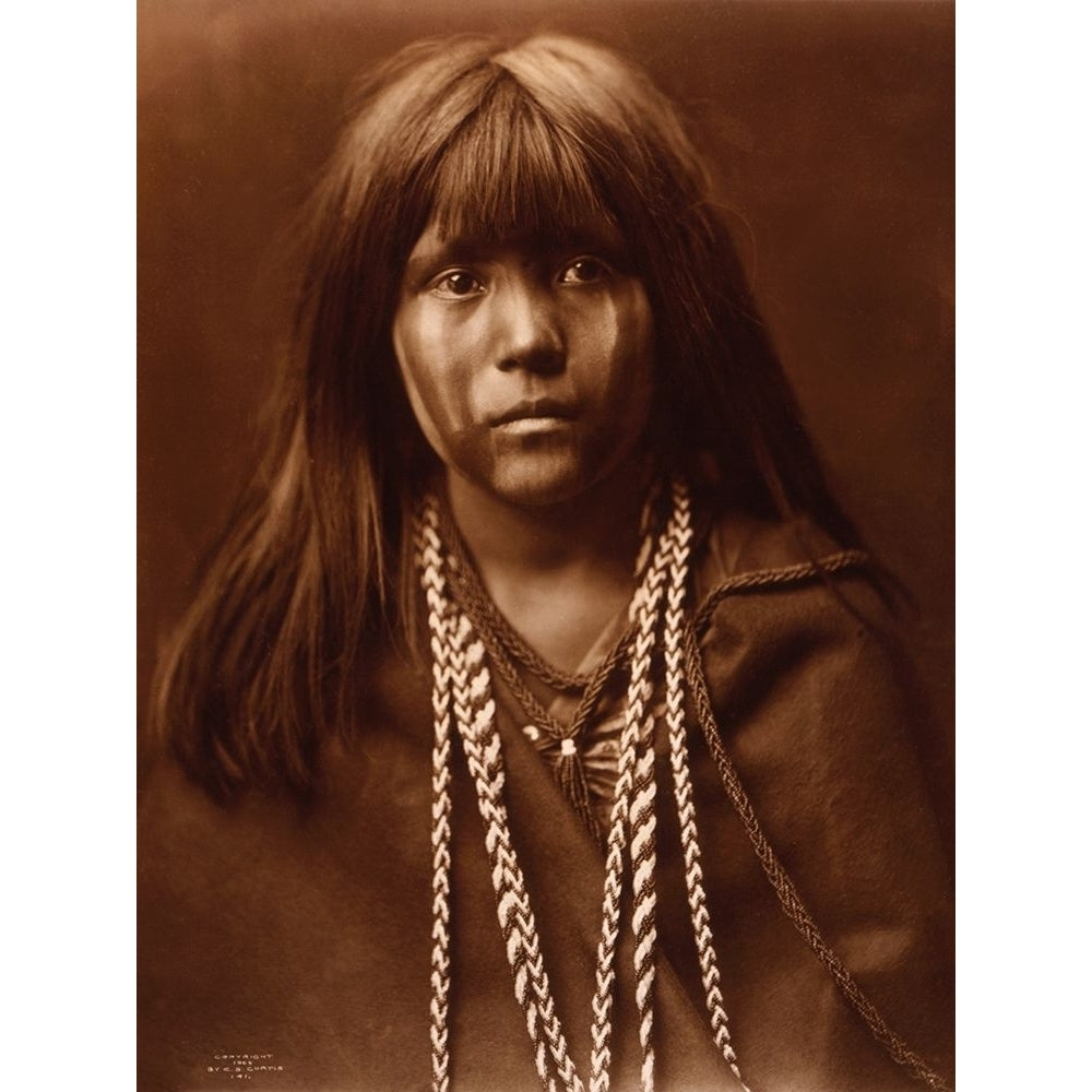 Mosa Mohave girl 1903 Poster Print by Edward Curtis 55714 Image 1