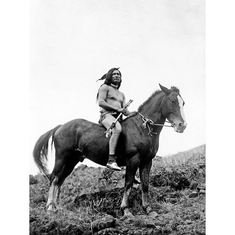 The old-time warrior_Nez Perce Poster Print by Edward Curtis 55708 Image 1