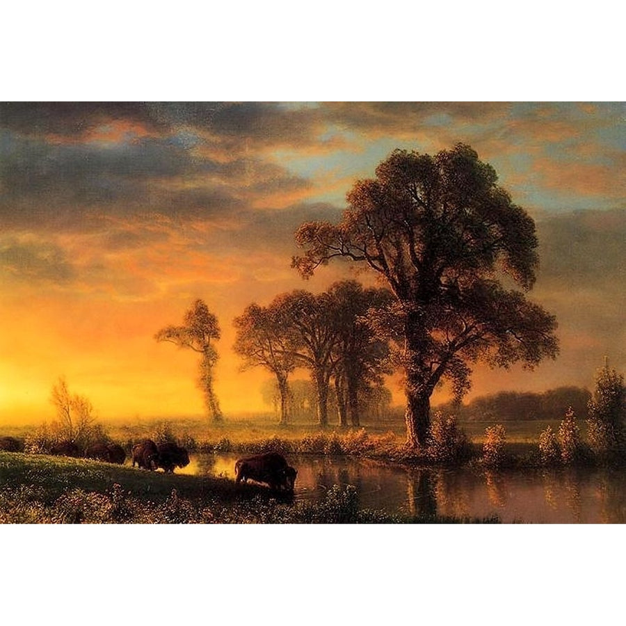 Western Kansas Poster Print by Albert Bierstadt 55828 Image 1