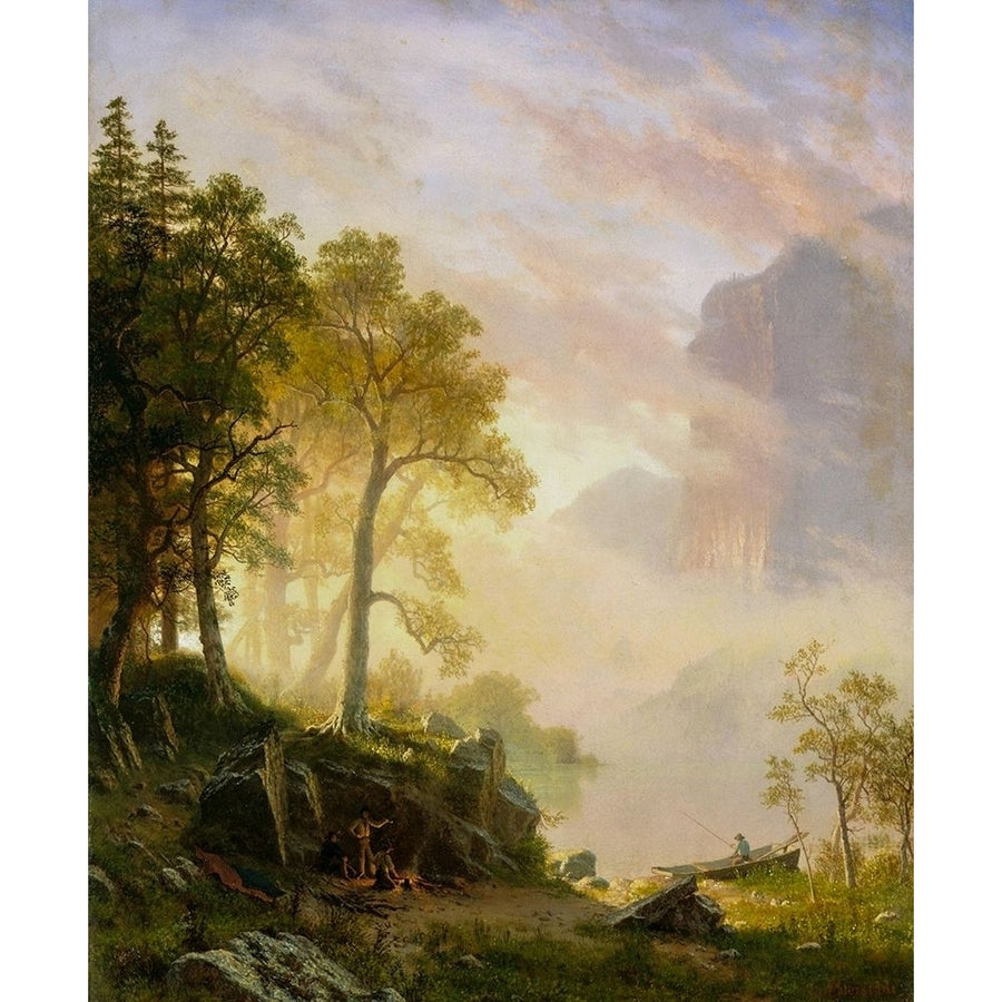 The Merced River in Yosemite Poster Print by Albert Bierstadt 55896 Image 1