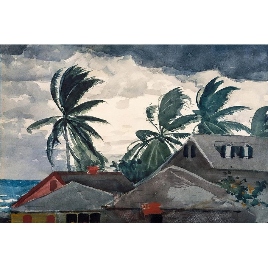 Hurricane Bahamas Poster Print by Winslow Homer 56135 Image 1