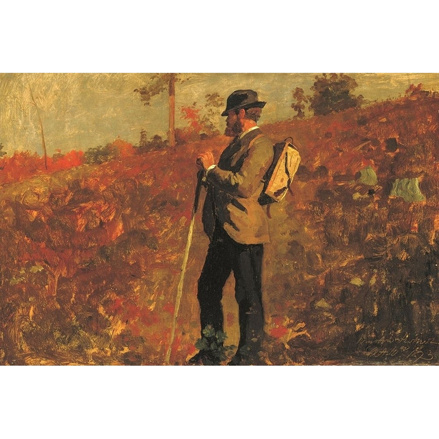 Man with a Knapsack Poster Print by Winslow Homer 56248 Image 1