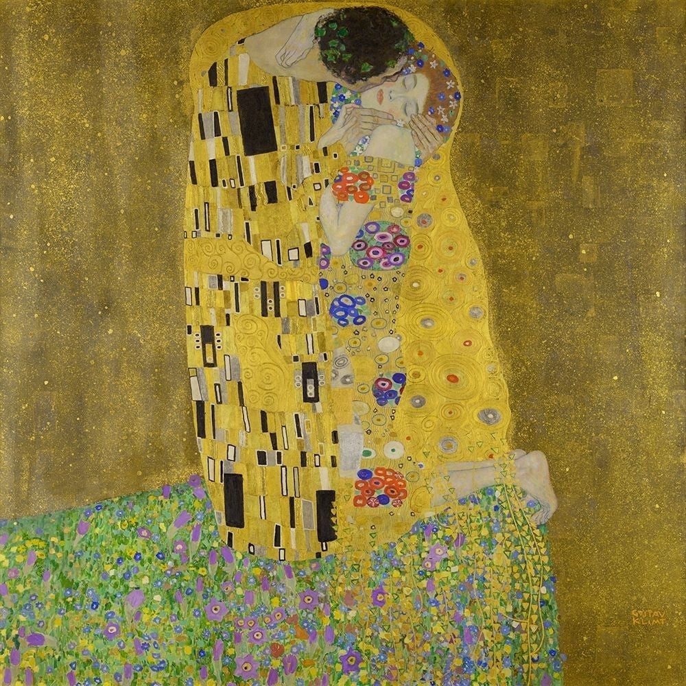 The Kiss by Gustav Klimt Image 1