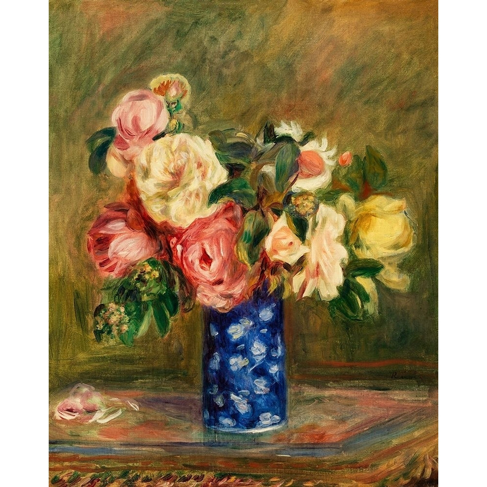 Bouquet of Roses 1882 Poster Print by Pierre-Auguste Renoir 57145 Image 1