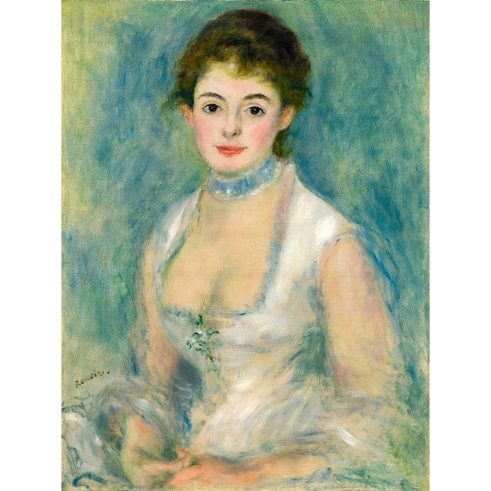 Portrait of Madame Henriot Poster Print by Pierre-Auguste Renoir 57332 Image 1