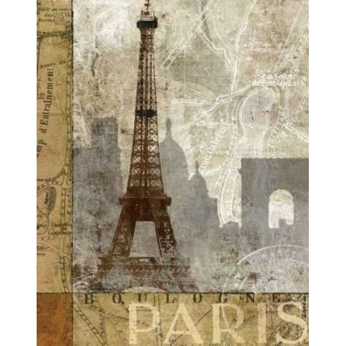 April In Paris Poster Print by Keith Mallett Image 1