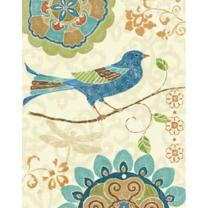 Eastern Tales Birds I Poster Print by Daphne Brissonnet Image 1