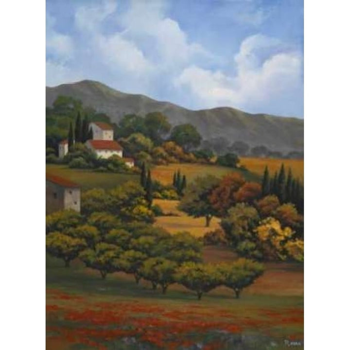 Italian Countryside I Poster Print by Vivien Rhyan Image 1