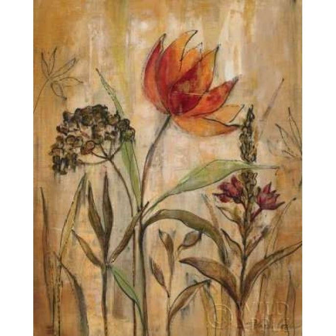 Aquarelle Garden I Poster Print by Silvia Vassileva Image 1