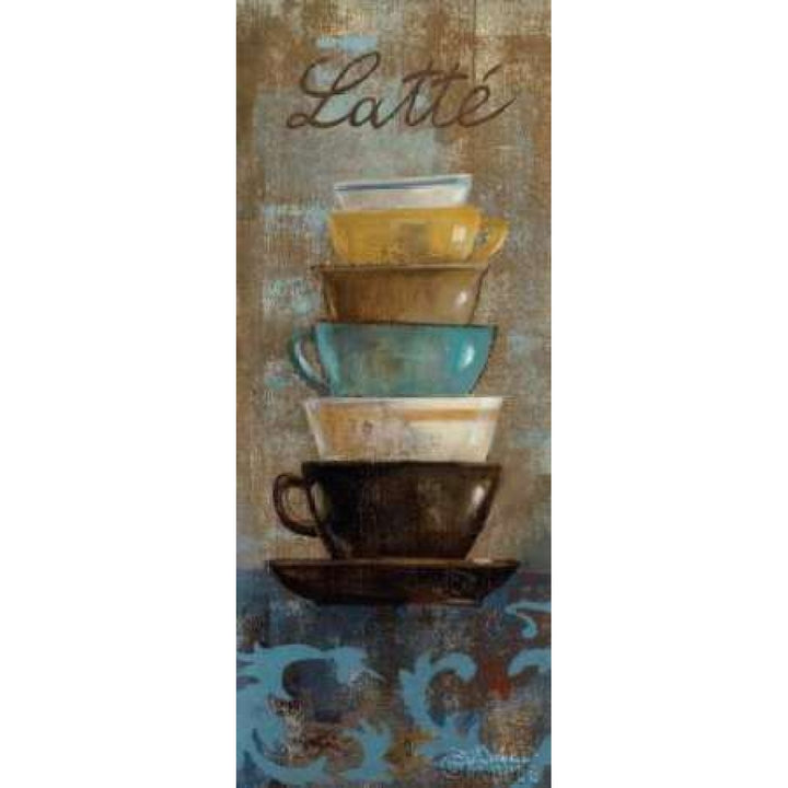 Antique Coffee Cups II Poster Print by Silvia Vassileva Image 1