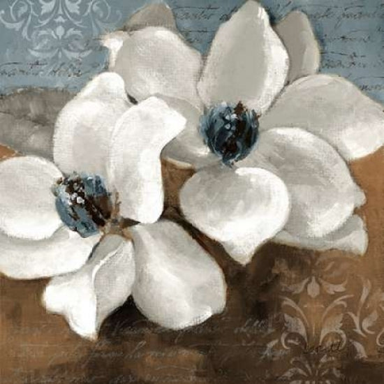 White Magnolias II Poster Print by Lanie Loreth Image 1