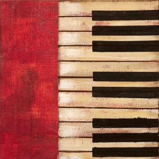 Piano Keys Poster Print by Hakimipour-Ritter Image 1