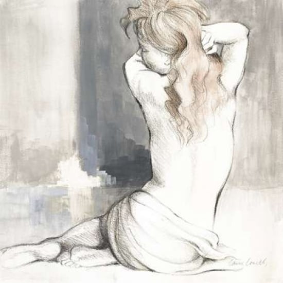 Sketched Waking Woman I Poster Print by Lanie Loreth Image 1