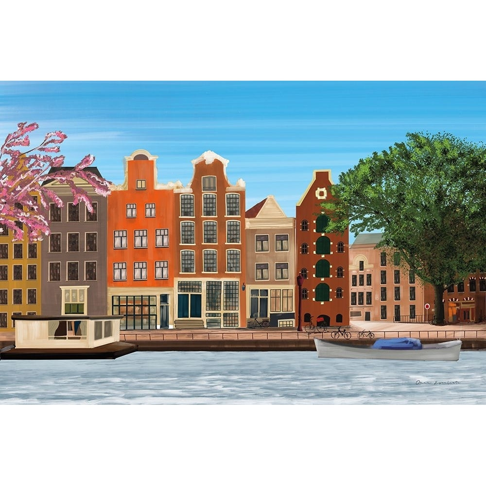 Amsterdam Poster Print - Omar Escalante Image 1