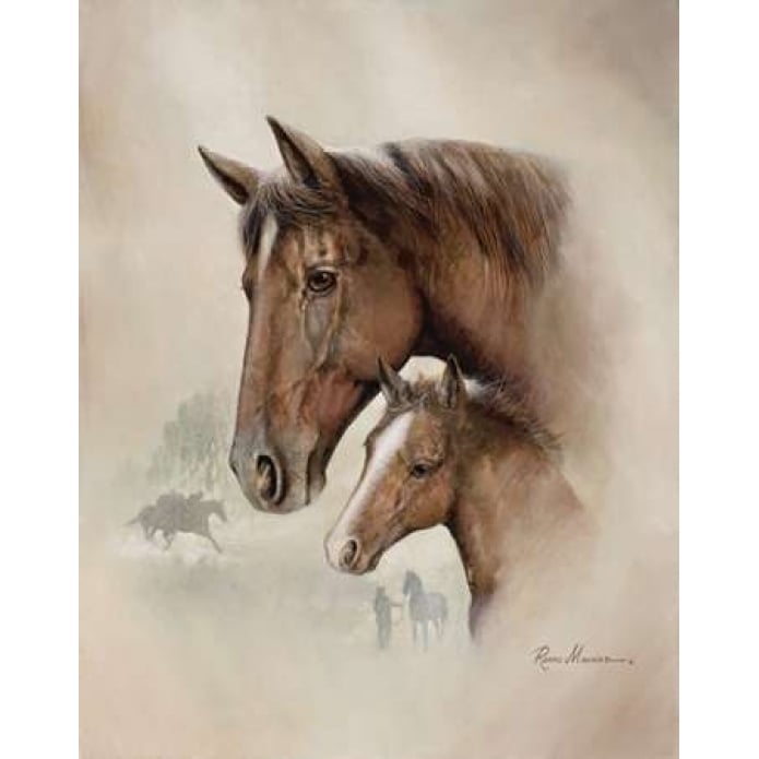 Race Horse I Poster Print by Ruane Manning Image 1