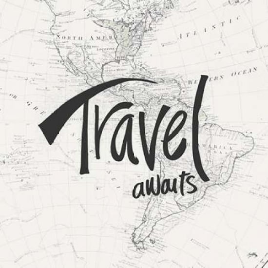 Travel Awaits Poster Print by Elizabeth Medley Image 2