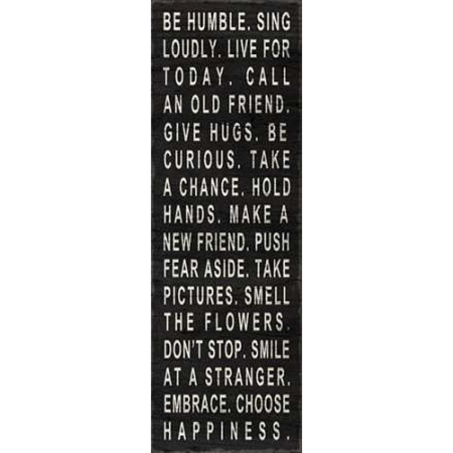 Be Humble Poster Print by SD Graphics Studio Image 1