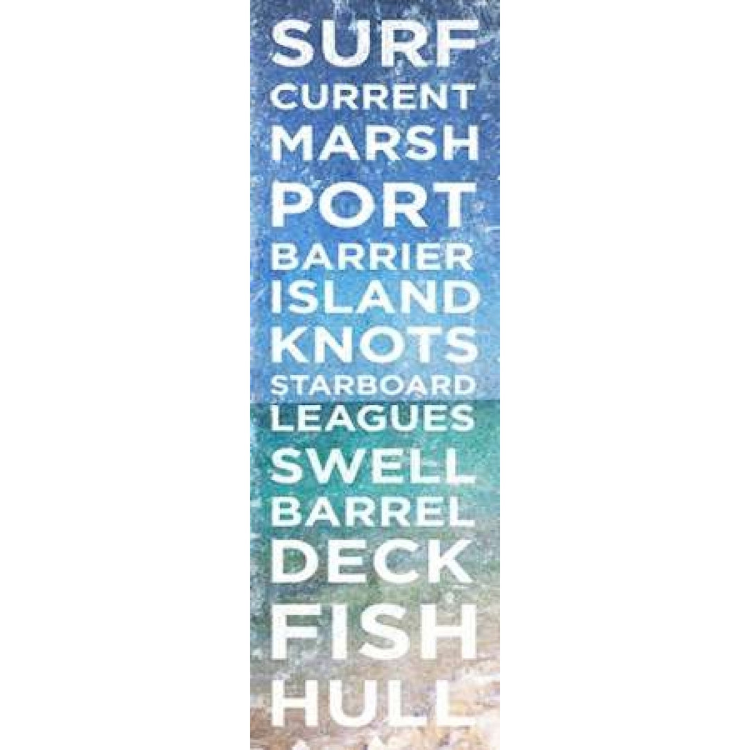 Port Type Panel I Poster Print by Susan Bryant Image 1