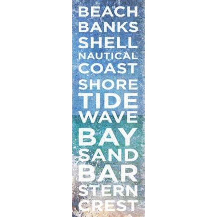 Port Type Panel II Poster Print by Susan Bryant Image 1