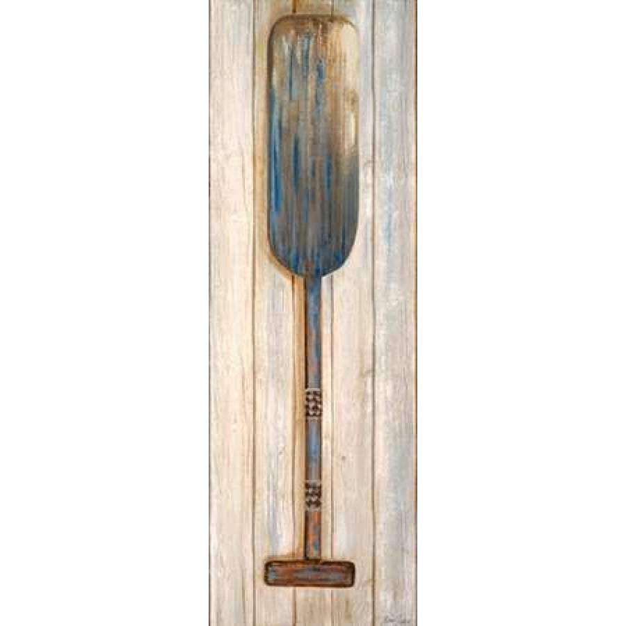 Blue Paddle Poster Print by Gina Ritter Image 1