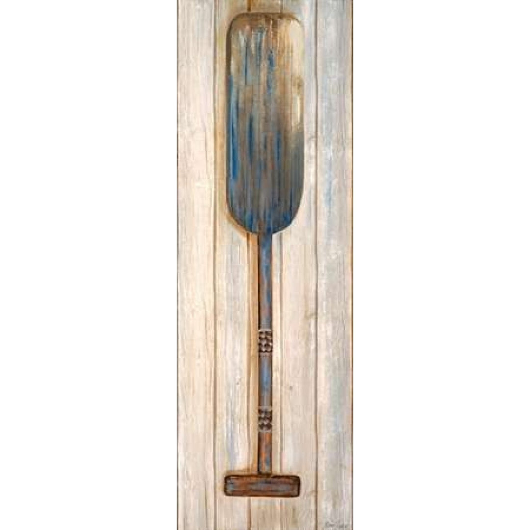 Blue Paddle Poster Print by Gina Ritter Image 1