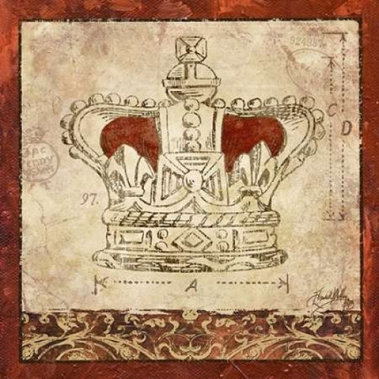 Crowns II Poster Print by Elizabeth Medley Image 2