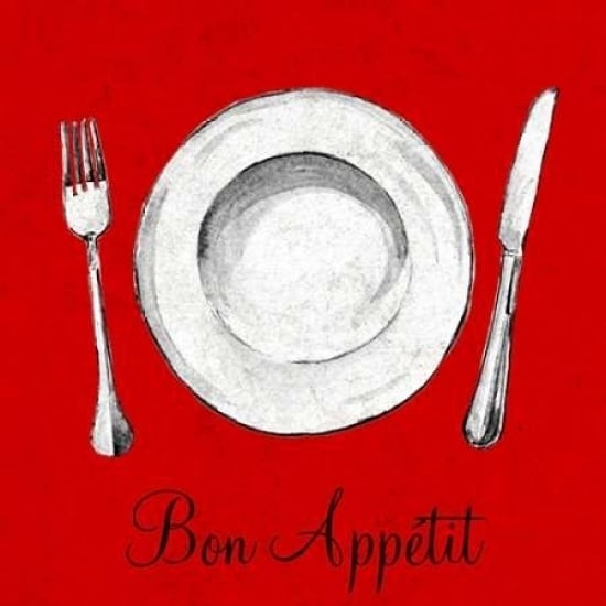 Bon Appetit Poster Print by Gina Ritter Image 2