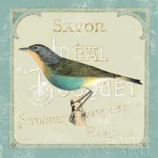 Parisian Bird II Poster Print by Sue Schlabach Image 1