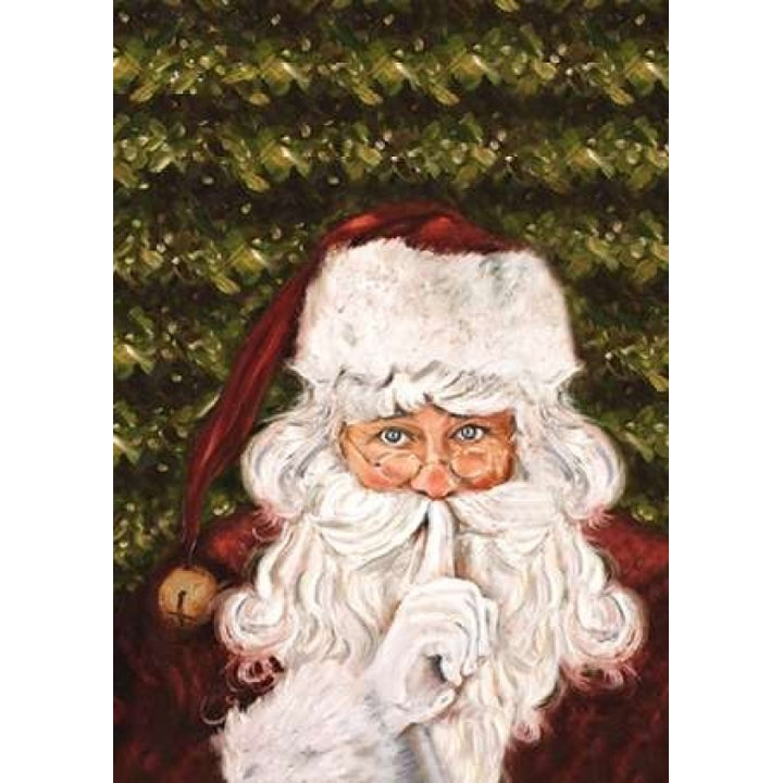 Secret Santa Poster Print by Patricia Pinto Image 1