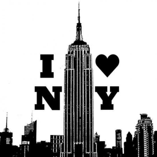 I Heart NY Poster Print by Emily Navas Image 1