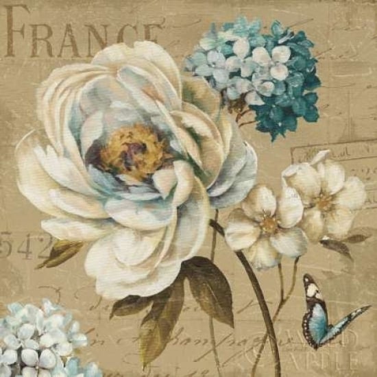 Marche de Fleurs Blue III Poster Print by Lisa Audit Image 2