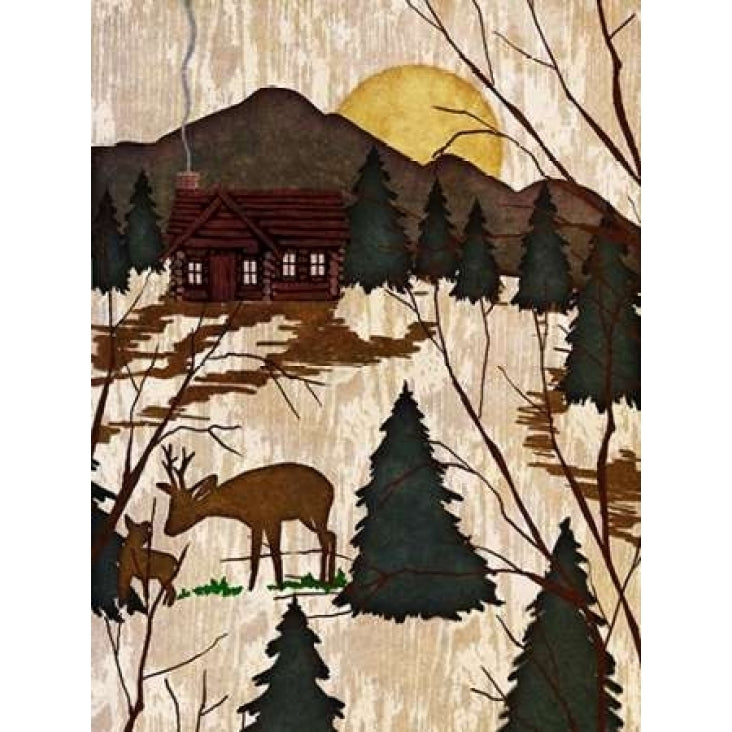 Cabin in the Woods II Poster Print by Nicholas Biscardi Image 1