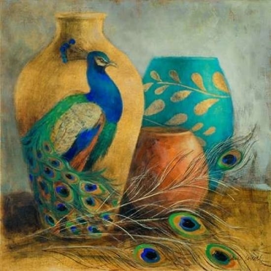 Peacock Vessels I Poster Print by Lanie Loreth Image 1