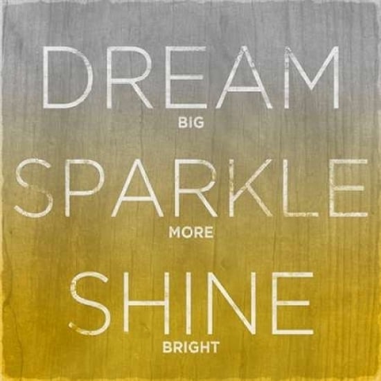 Dream Sparkle Shine Poster Print by Sundance Studio Image 2