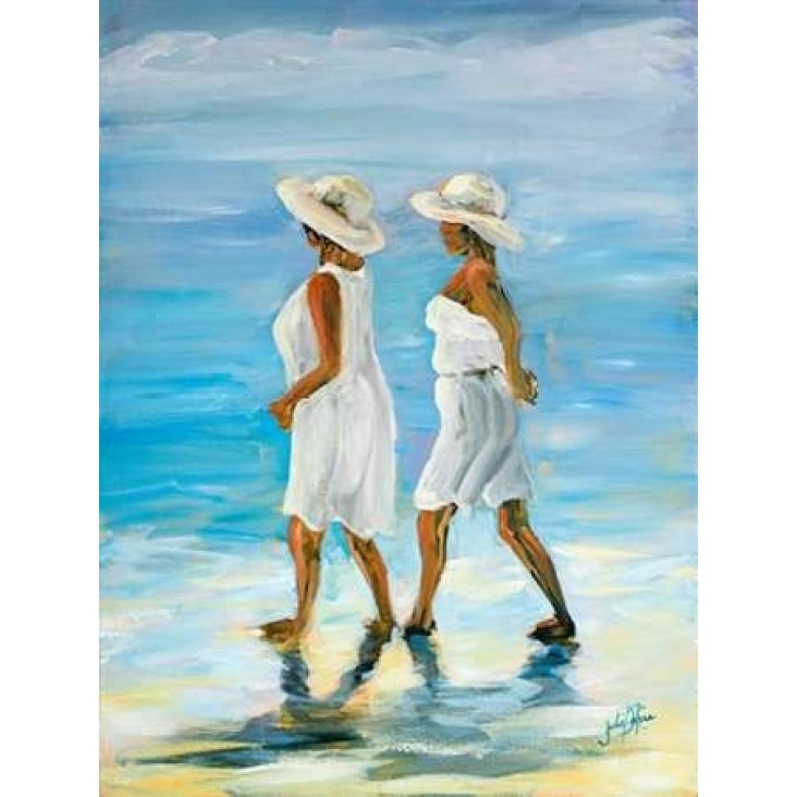 Women on Beach I Poster Print by Julie DeRice Image 2